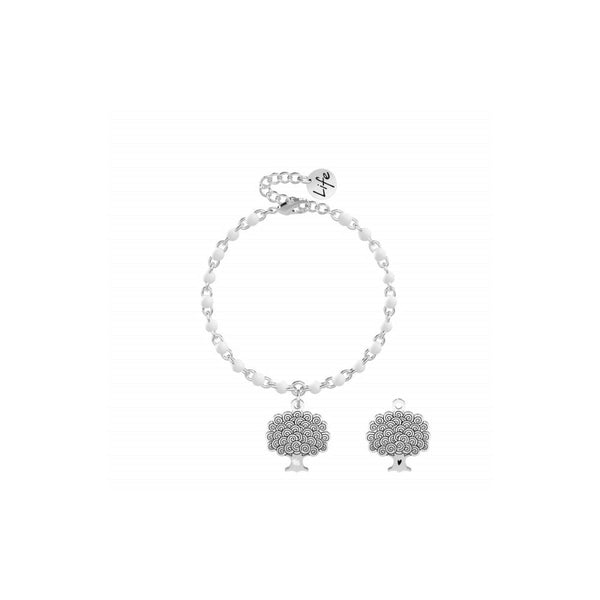 Bracciale in Acciaio Donna Kidult Albero Della Vita-Kaidara Gioielli