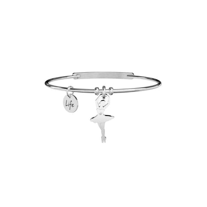 Bracciale in Acciaio Donna Kidult Ballerina | SensualitÀ-Kaidara Gioielli