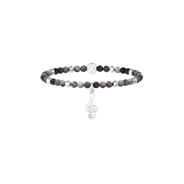 Bracciale in Acciaio Donna Kidult Chiave di violino Armonia-Kaidara Gioielli