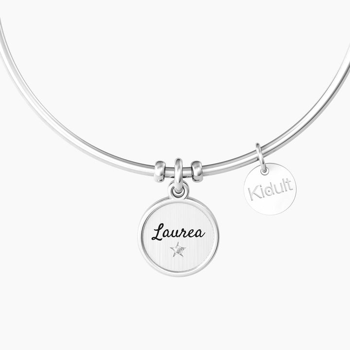 Bracciale in Acciaio Donna Kidult Corona dalloro Laurea-Kaidara Gioielli