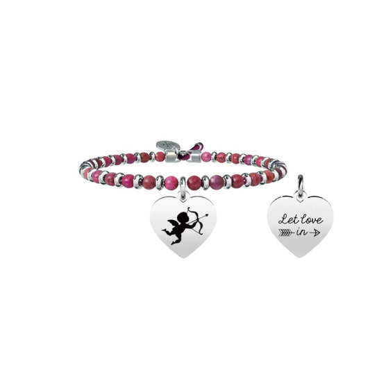 Bracciale in Acciaio Donna Kidult Cuore | Cupido-Kaidara Gioielli