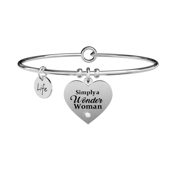Bracciale Donna Kidult Cuore Simply a Wonder Woman-Kaidara Gioielli