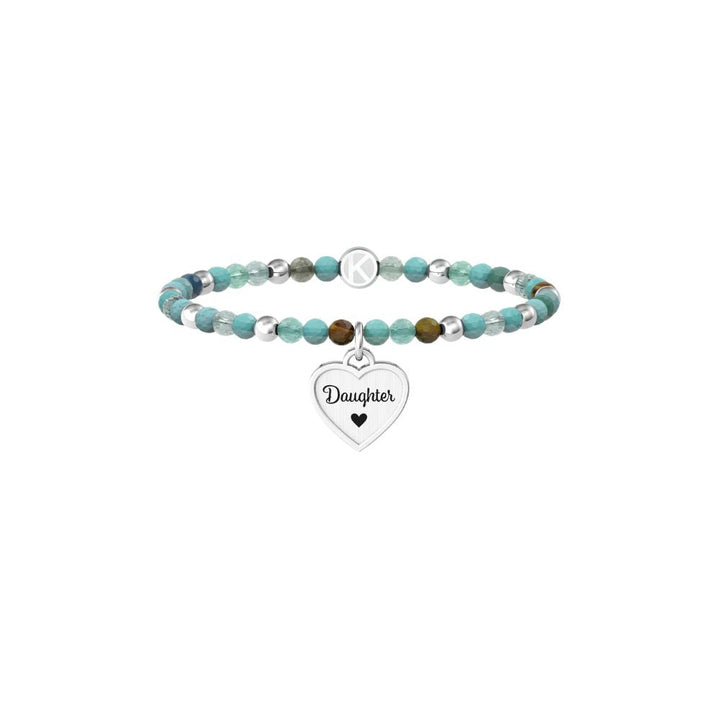 Bracciale in Acciaio Donna Kidult Cuore Daughter-Kaidara Gioielli