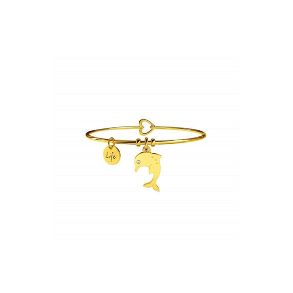 Bracciale in Acciaio Donna Kidult Delfino Gioia-Kaidara Gioielli