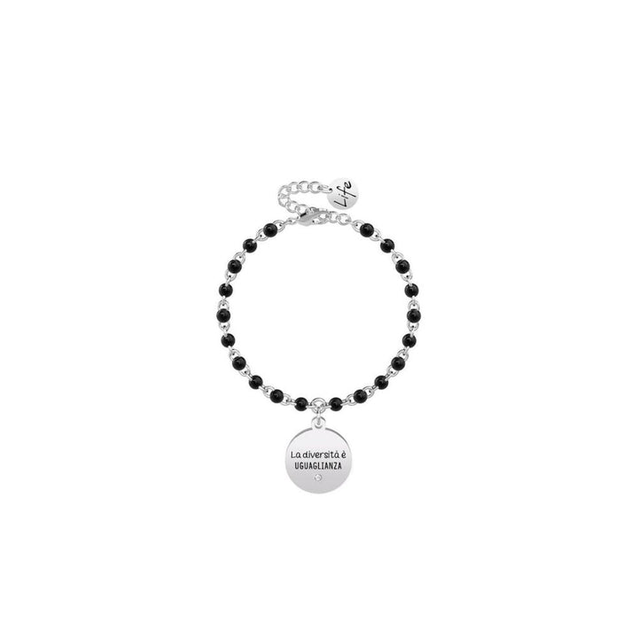 Bracciale in Acciaio Donna Kidult Diversita Uguaglianza-Kaidara Gioielli