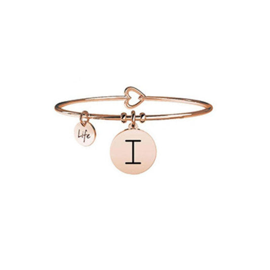 Bracciale in Acciaio Donna Kidult Iniziale Emozioni-Kaidara Gioielli