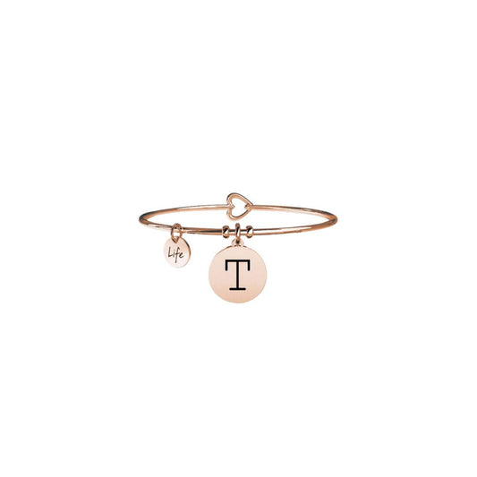 Bracciale in Acciaio Donna Kidult Iniziale Emozioni-Kaidara Gioielli