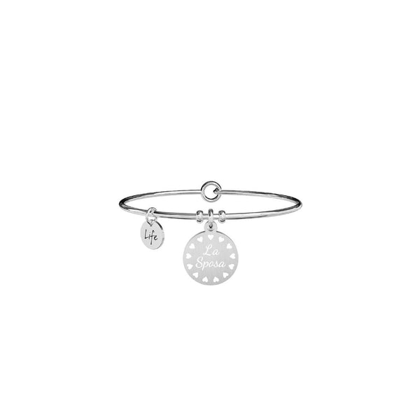 Bracciale in Acciaio Donna Kidult La Sposa-Kaidara Gioielli