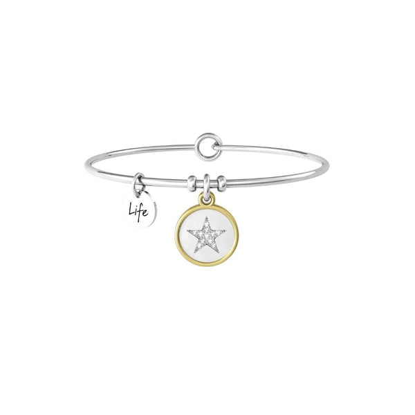 Bracciale in Acciaio Donna Kidult Stella Today is your day-Kaidara Gioielli