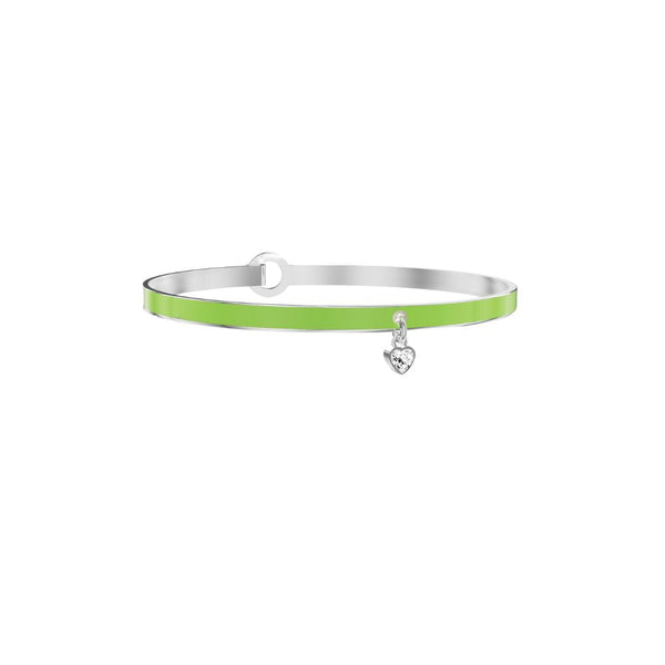 Bracciale in Acciaio Donna Kidult Vivi senza pensieri...-Kaidara Gioielli