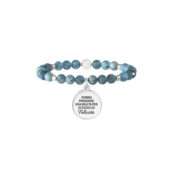 Bracciale in Acciaio Donna Kidult Vorrei prendere una multa-Kaidara Gioielli