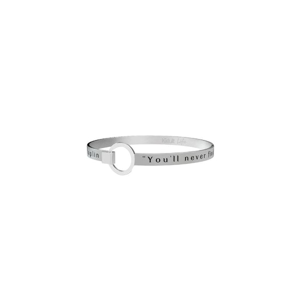 Bracciale in Acciaio Donna Kidult You'll never...-Kaidara Gioielli