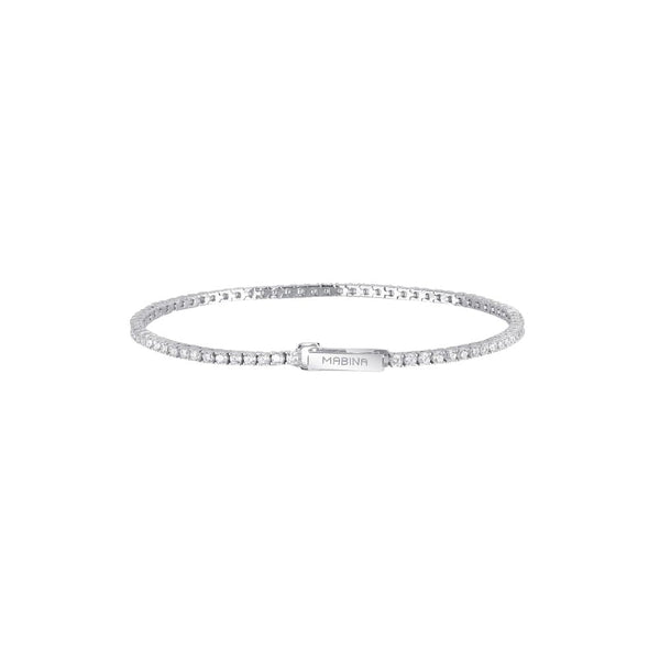 Bracciale in Argento Donna Mabina Tennis Club-Kaidara Gioielli