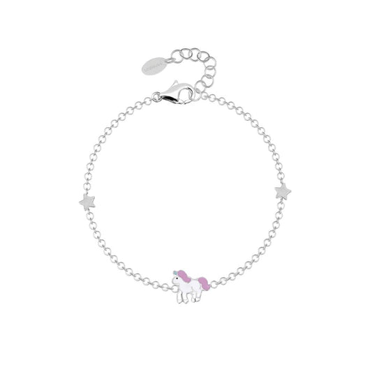 Bracciale in Argento Donna Mabina Unicorno Magico-Kaidara Gioielli