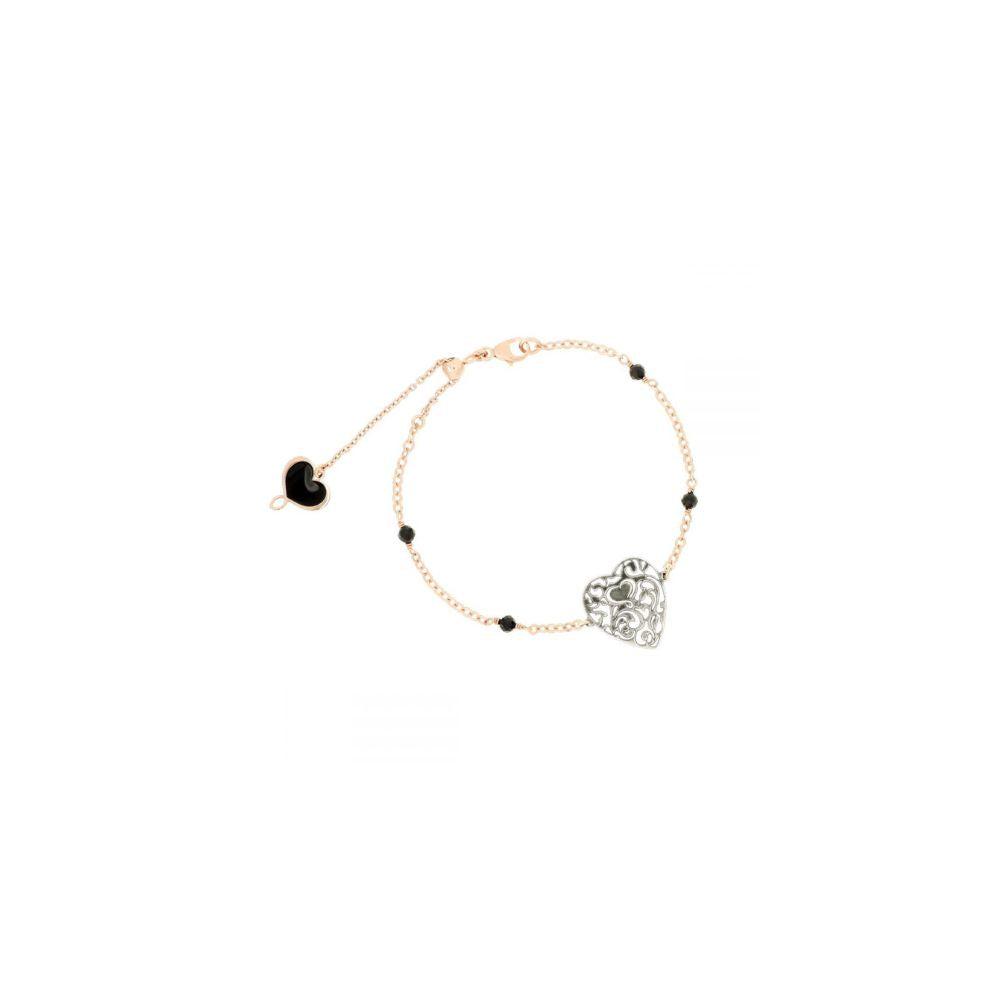 Bracciale in Argento Donna Maman Et Sophie Collezione Cuore Vittoriano-Kaidara Gioielli