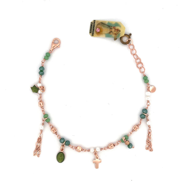 Bracciale in Argento Donna Sacramore Firenze Con Pendenti e Pietre Winter Shadows-Kaidara Gioielli