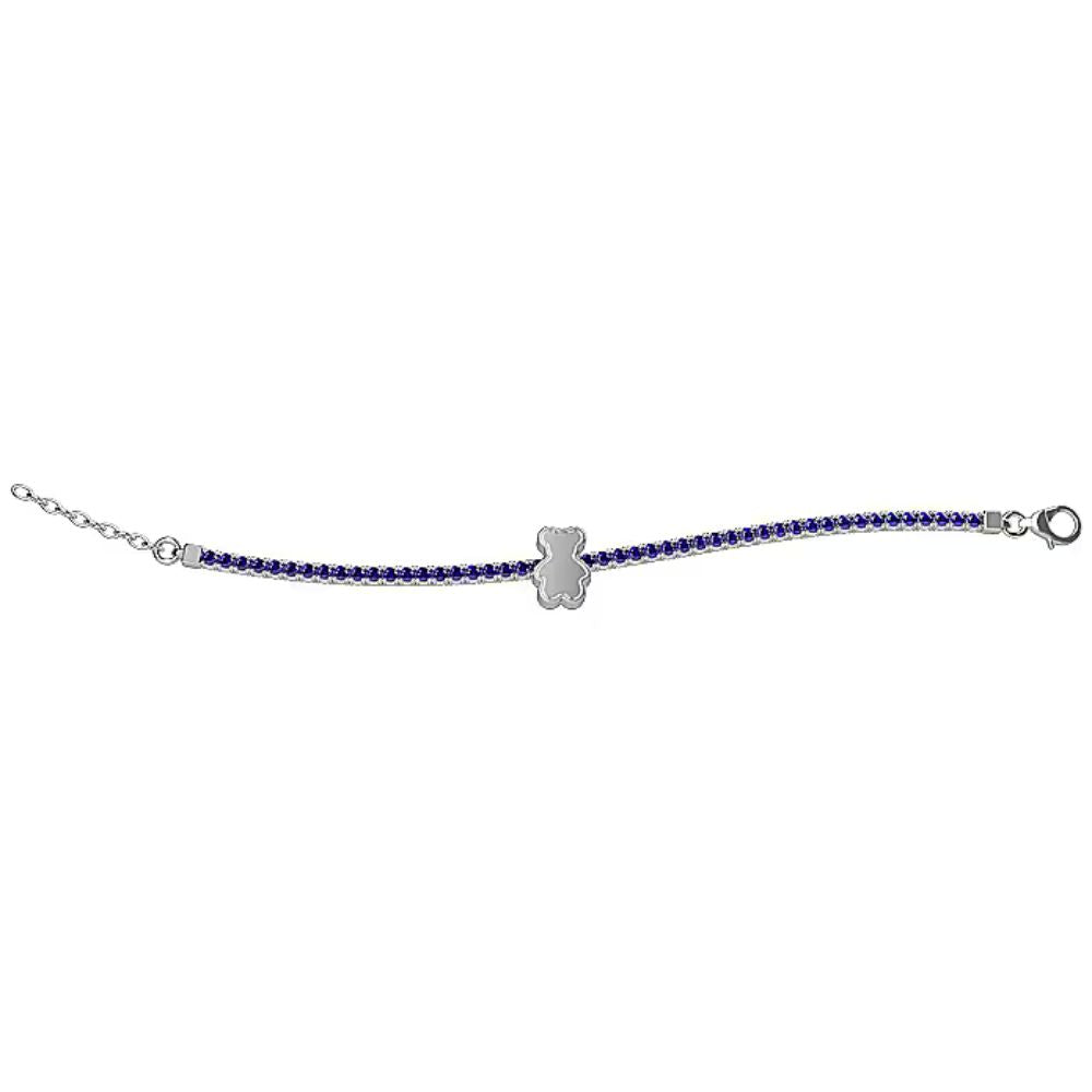 Bracciale in Argento Tennis Bimbo Nanàn Blu-Kaidara Gioielli