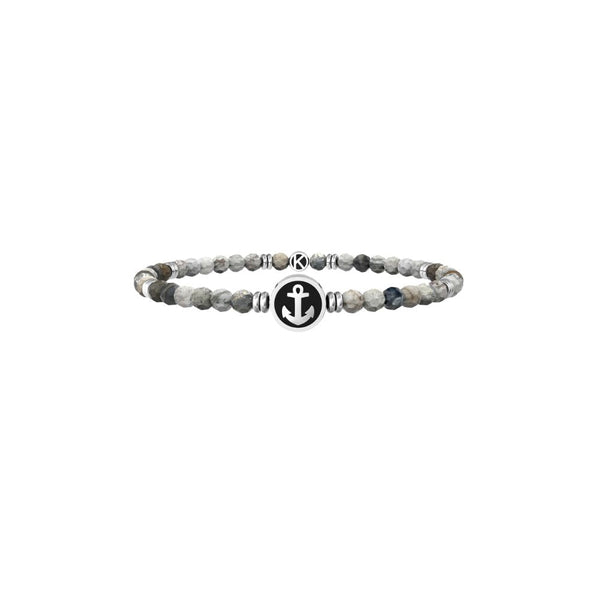 Bracciale in Acciaio Uomo Kidult Ancora Stabilita-Kaidara Gioielli