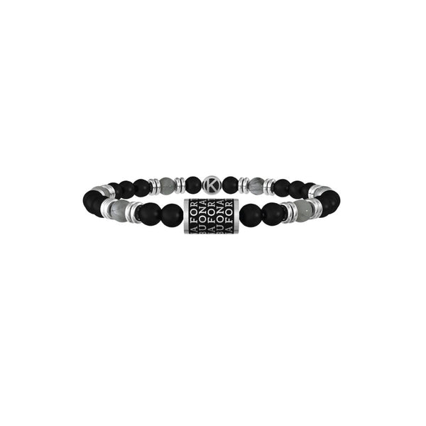 Bracciale in Acciaio Uomo Kidult Buona fortuna-Kaidara Gioielli