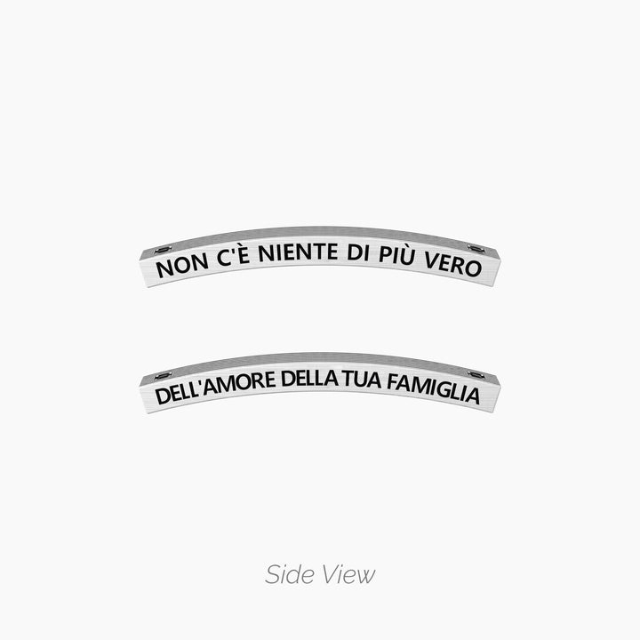Bracciale in Acciaio Uomo Kidult Famiglia Vero amore-Kaidara Gioielli