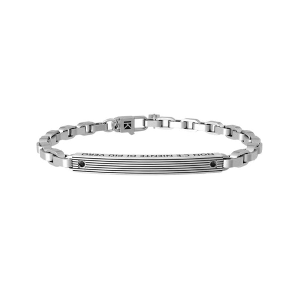 Bracciale in Acciaio Uomo Kidult Famiglia Vero amore-Kaidara Gioielli