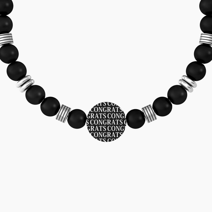 Bracciale in Acciaio Uomo Kidult Grad congratulazioni-Kaidara Gioielli