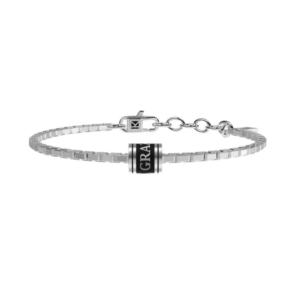 Bracciale in Acciaio Uomo Kidult Grazie Papa-Kaidara Gioielli