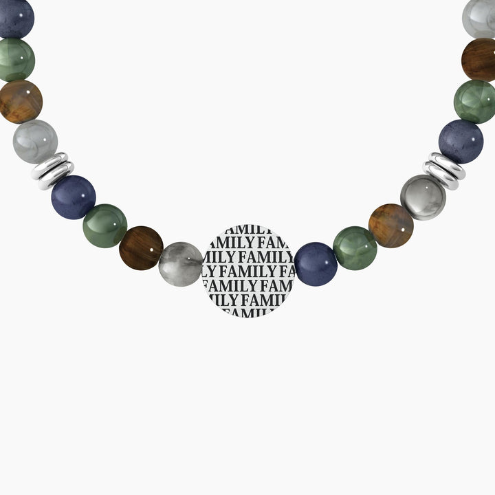 Bracciale in Acciaio Uomo Kidult Infinito Famiglia-Kaidara Gioielli