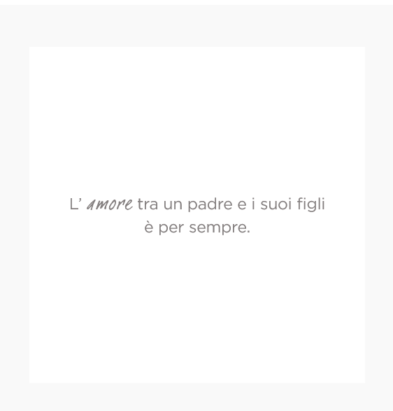 Bracciale in Acciaio Uomo Kidult L'amore tra un padre e i suoi figli-Kaidara Gioielli