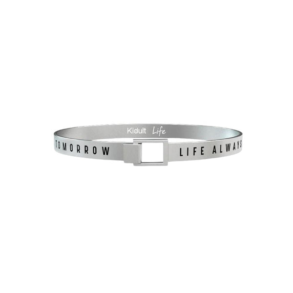 Bracciale in Acciaio Uomo Kidult Life...-Kaidara Gioielli