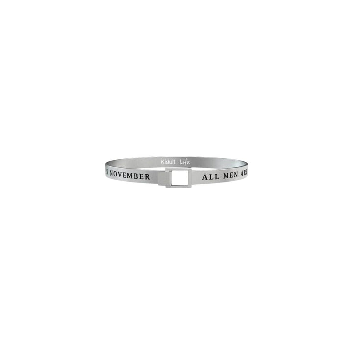 Bracciale in Acciaio Uomo Kidult Mesi Novembre-Kaidara Gioielli