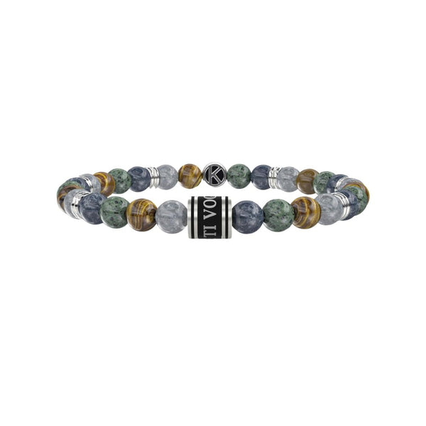 Bracciale in Acciaio Uomo Kidult Papa Ti Voglio Bene-Kaidara Gioielli