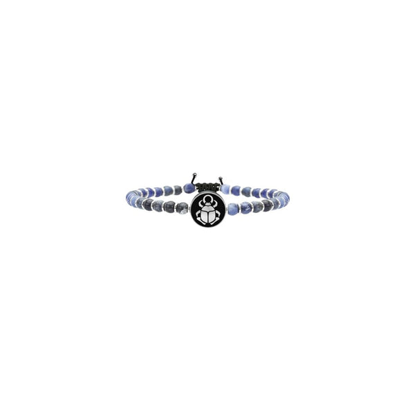 Bracciale in Acciaio Uomo Kidult Scarabeo-Kaidara Gioielli