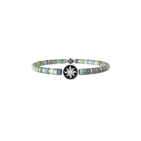 Bracciale in Acciaio Uomo Kidult Sole New beginning-Kaidara Gioielli