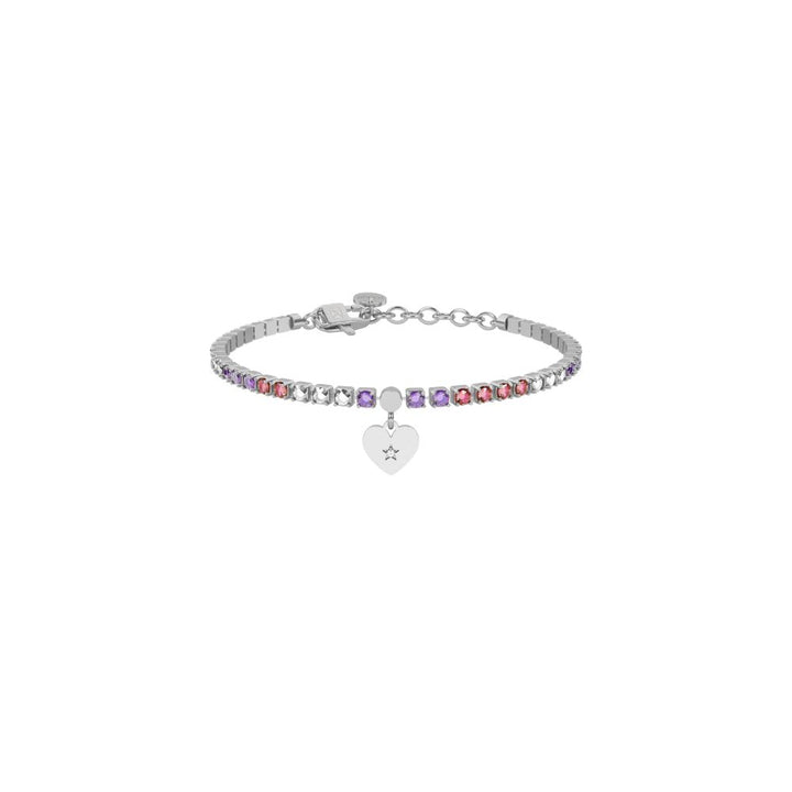 Bracciale in Acciaio Donna Kidult Cuore Amore-Kaidara Gioielli