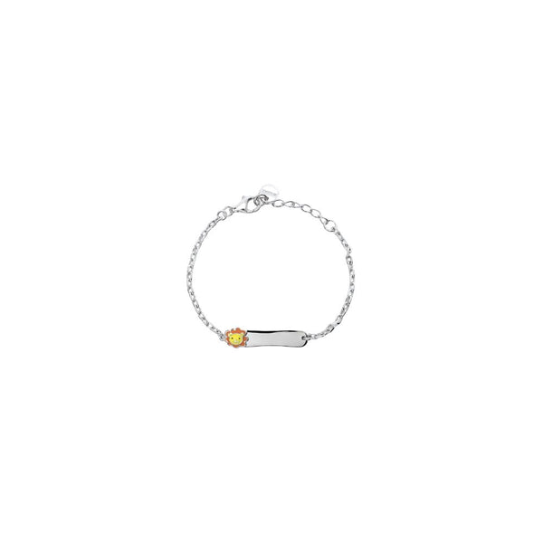 Bracciale in Argento Bimbo Mabina Lion-Tag-Kaidara Gioielli