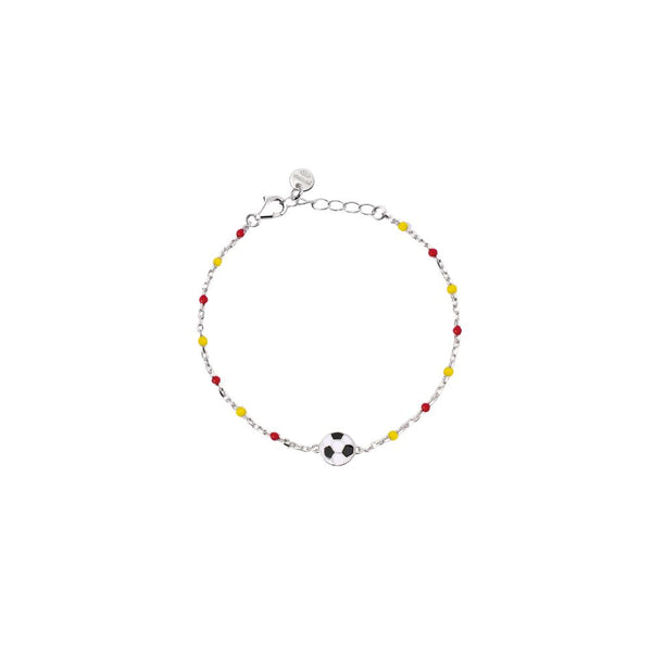 Bracciale in Argento Bimbo Mabina W Il Football-Kaidara Gioielli