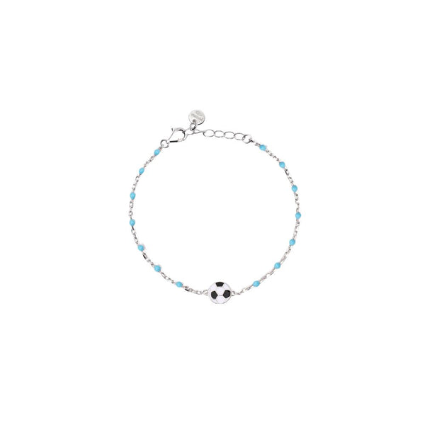 Bracciale in Argento Bimbo Mabina W Il Football-Kaidara Gioielli