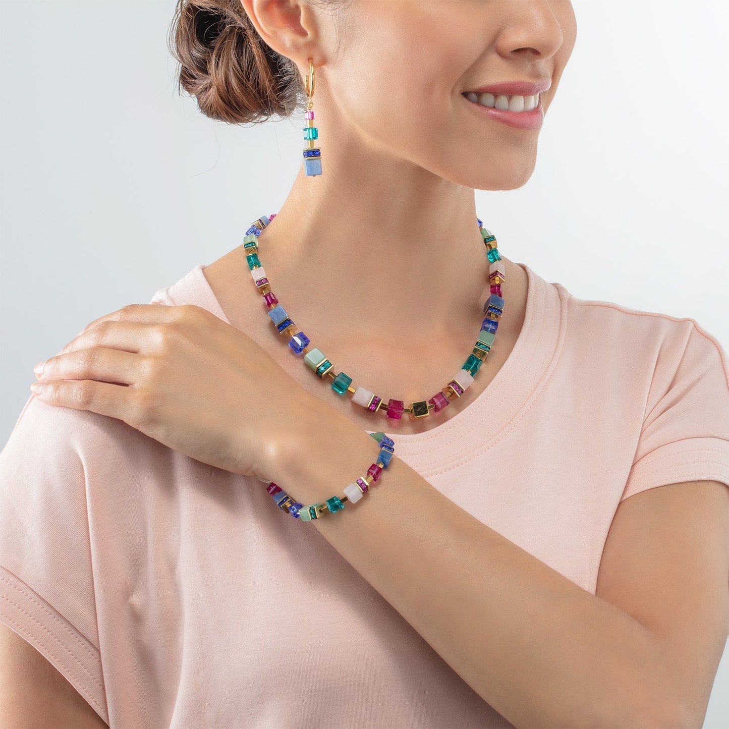 Collana Donna Coeur De Lion Precious Multicolor-Kaidara Gioielli