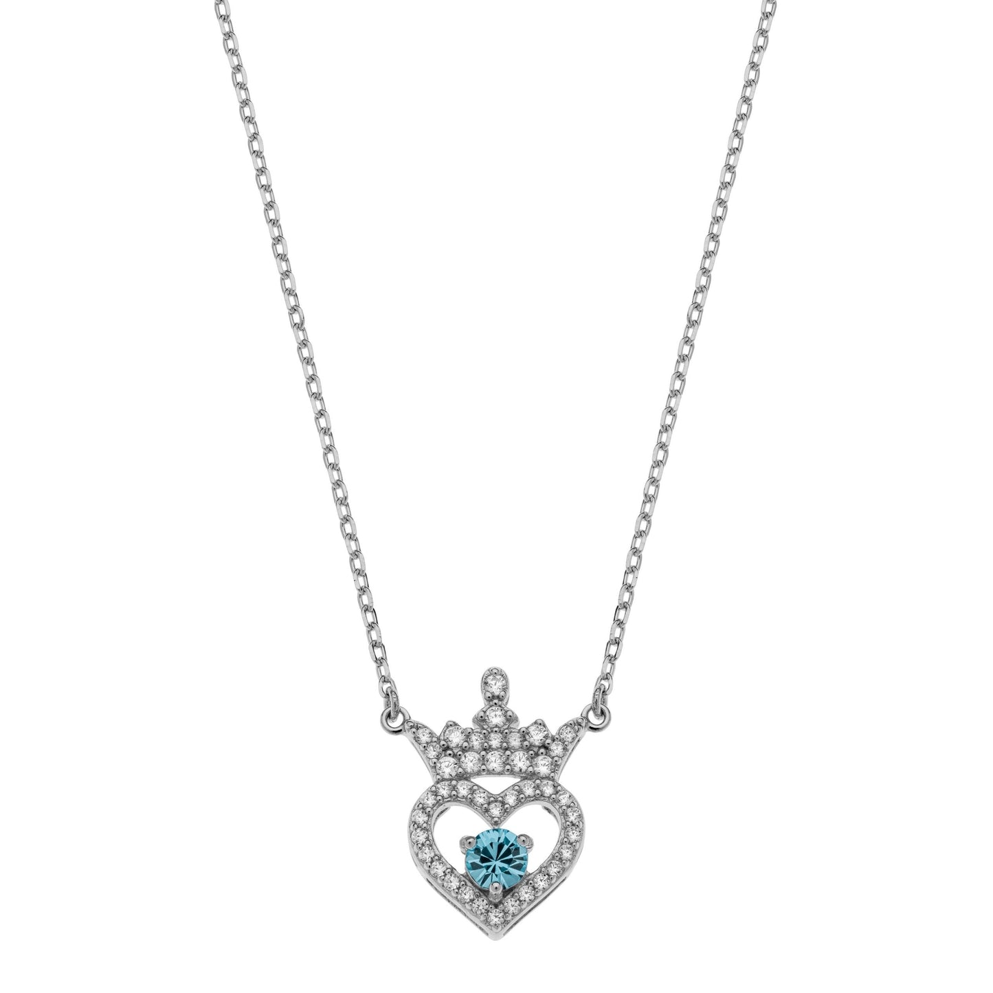 Collana in Argento Donna Disney Collezione Le Principesse-Kaidara Gioielli