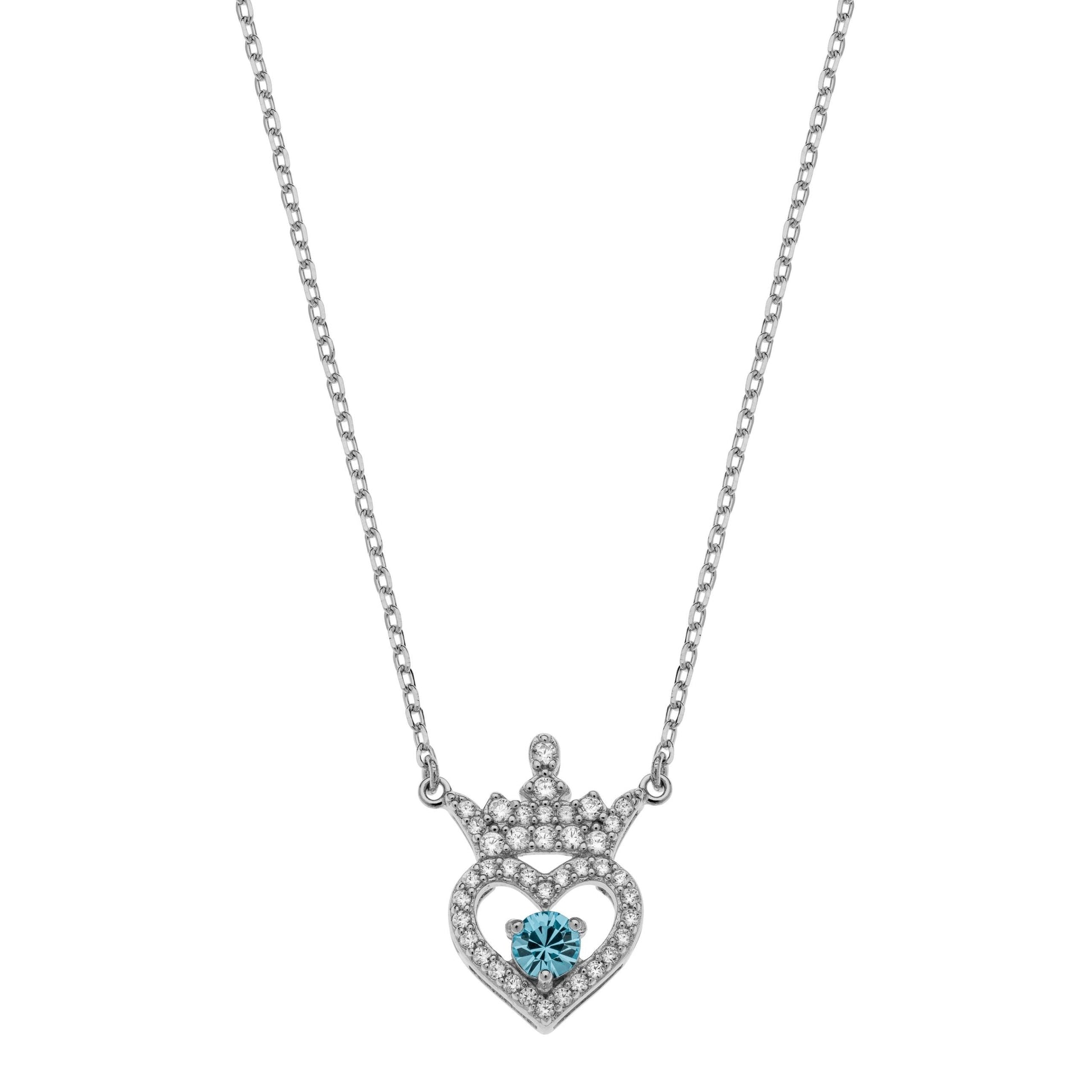 Collana in Argento Donna Disney Collezione Le Principesse-Kaidara Gioielli