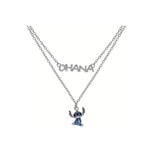 Collana in Argento Bimba Disney Stitch-Kaidara Gioielli