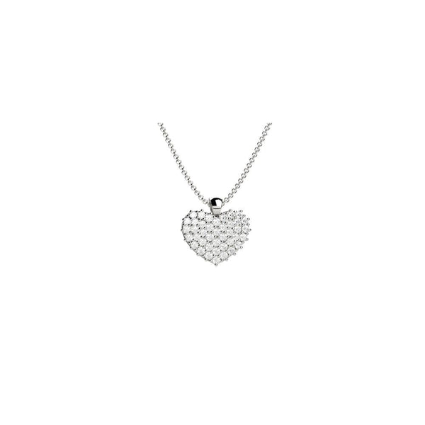 Collana in Oro Donna Elli's Nardelli Cuore Con Diamanti-Kaidara Gioielli