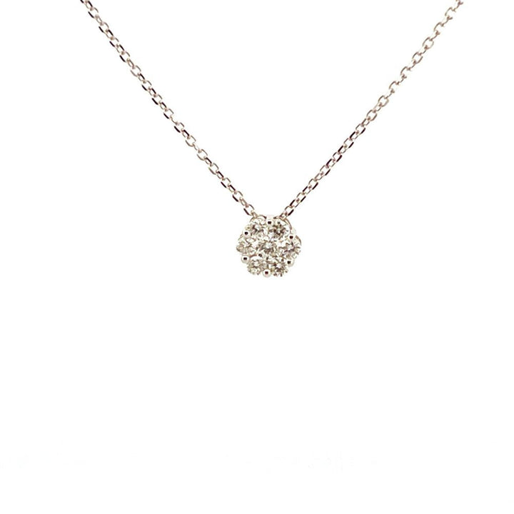 Collana in Oro Donna Fani Fiore di Diamanti-Kaidara Gioielli