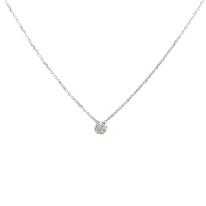 Collana in Oro Donna Fani Fiore di Diamanti-Kaidara Gioielli