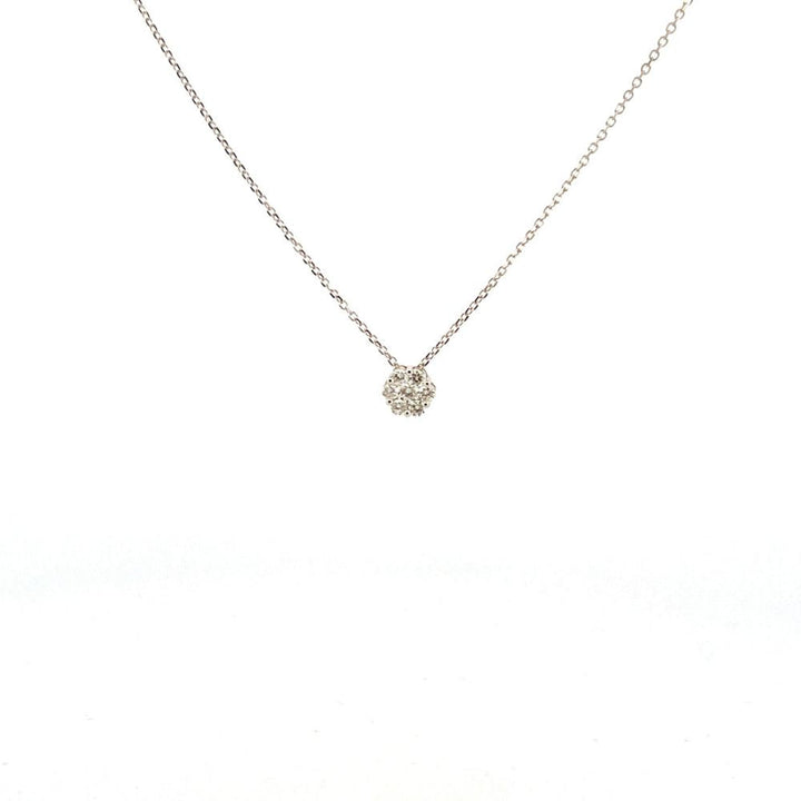 Collana in Oro Donna Fani Fiore di Diamanti-Kaidara Gioielli