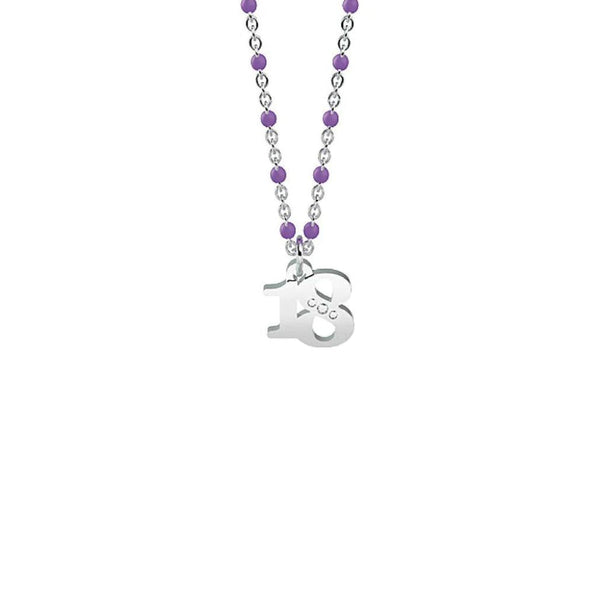 Collana in Acciaio Donna Kidult 18 Carpe Diem-Kaidara Gioielli
