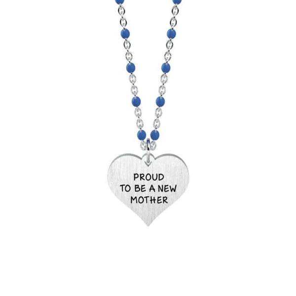 Collana in Acciaio Donna Kidult Cuore New Mother-Kaidara Gioielli