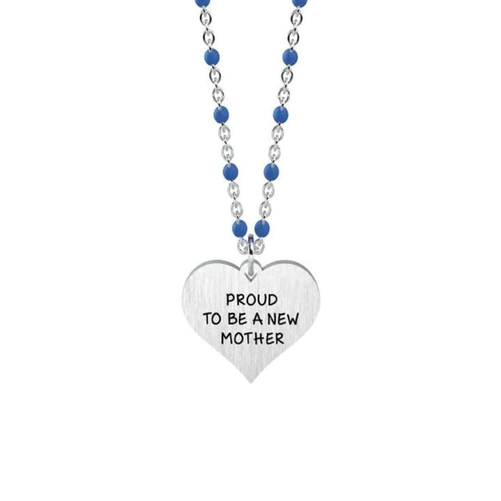 Collana in Acciaio Donna Kidult Cuore New Mother-Kaidara Gioielli