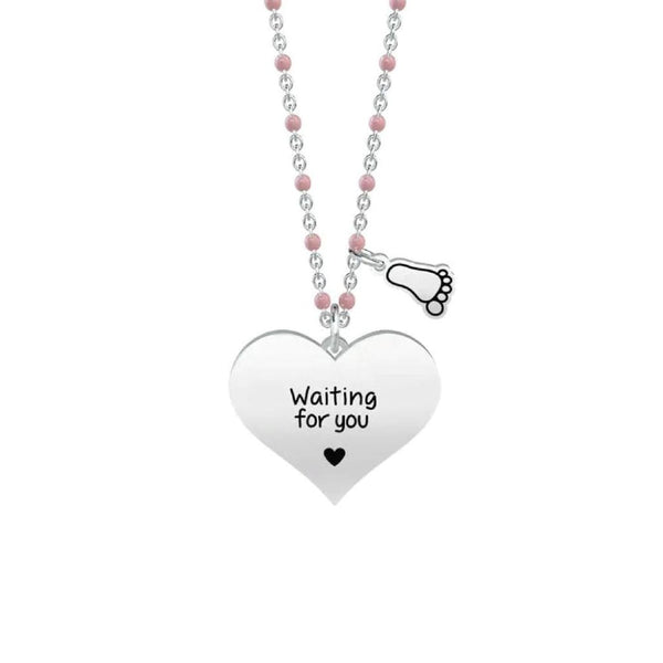 Collana in Acciaio Donna Kidult Waiting for you...-Kaidara Gioielli